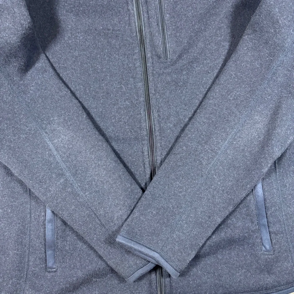 Patagonia Better Sweater Mens Large Navy Blue Full Zip Fleece Jacket 25528 *